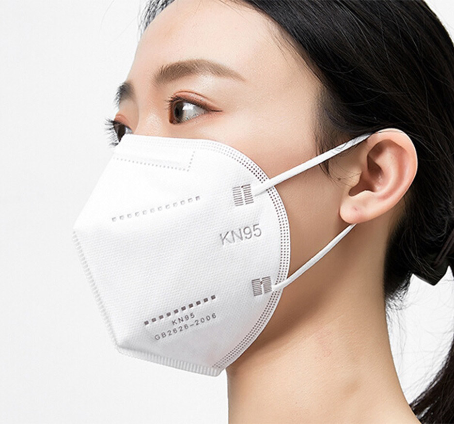 Rugsville Fashion Mask Anti Dust Pollution Outdoor Breathable Face Cover Disposable with Nose Clip (10 pieces)