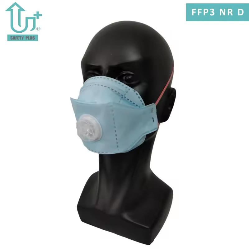 Boat Shaped Industrial Mask FFP3 Gray Activated Carbon Headwear Dust Mask Anti-Dust