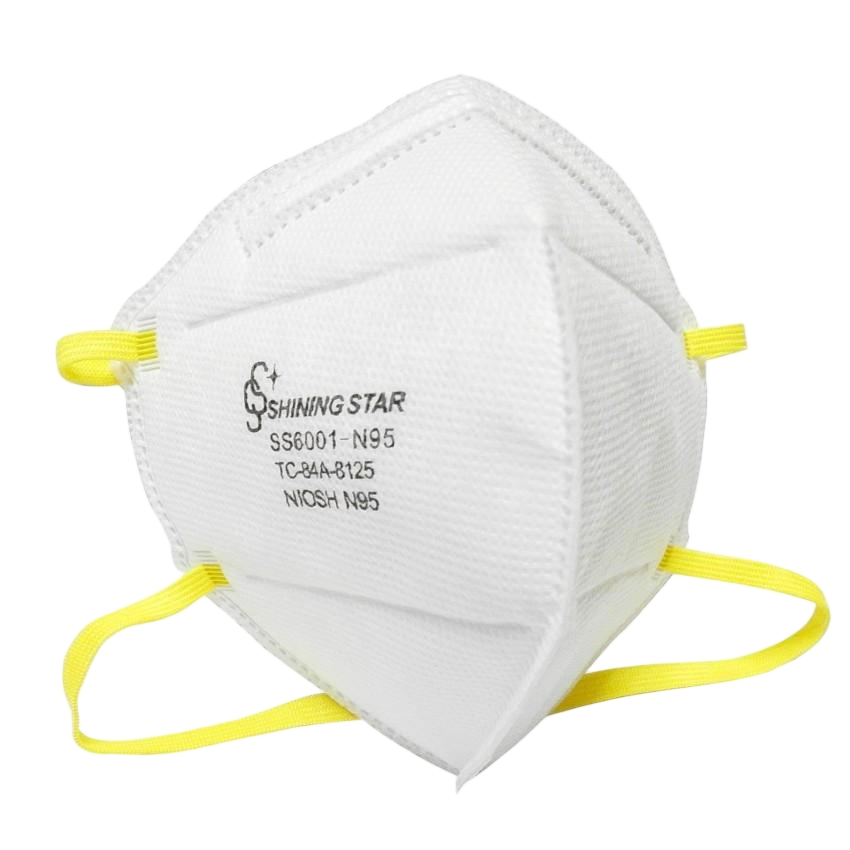 Manufacturer Protection Breathable Fold Flat Face Mask N95 Dust Face Mask