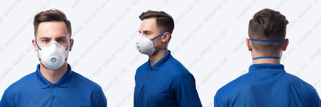 Anti Sand and Pm2.5 Breathable Disposable Non-Woven Anti Dust N95 KN95 FFP1 Respirator Mask Disposable Dust Filter Mask with Valve