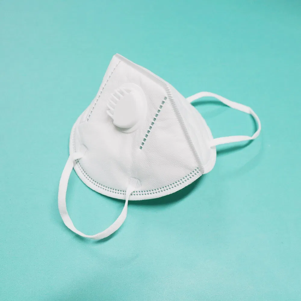 Kn95 Face Mask with a Breathing Valve N95 Disposable Respirator Face Mask Disposable Face Mask Earloop