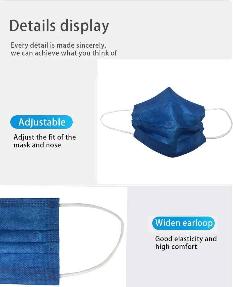 Disposable Pollution Dust Proof Sterile Safety Anti Face Mask View 2