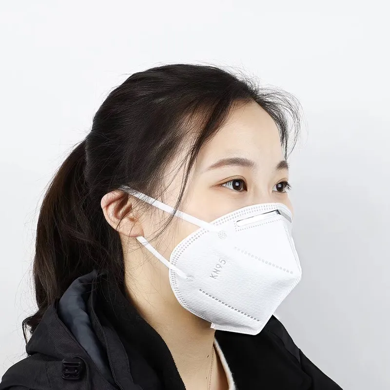 Wearing FFP2 N95 KN95 Respirator Masks