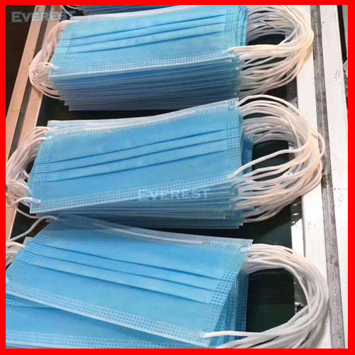 Es Sterile Hospital Non Medical Protective Safety 4ply Activated Carbon Dust Paper Dental SMS 3-Ply Earloop Nonwoven 3ply Disposable Surgical Face Mask