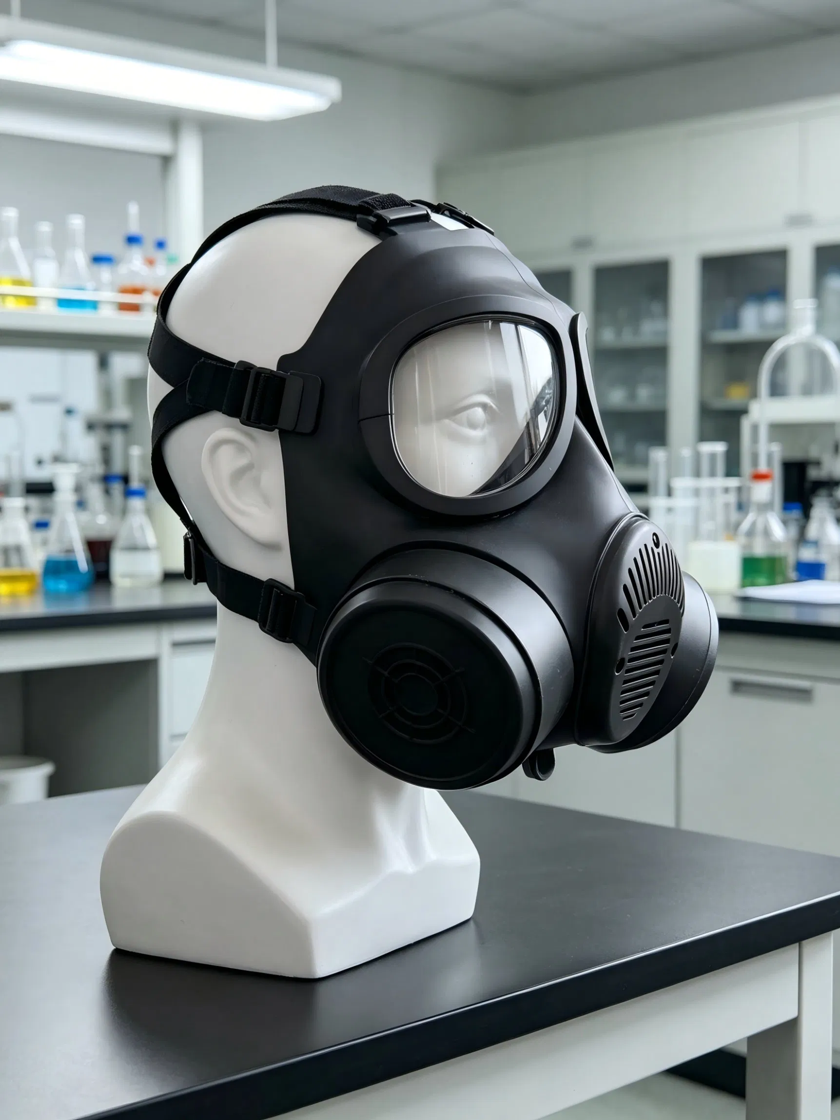 Industrial Full-Face Dust Face Shield Gas Combination Mask Fire Protection Shield