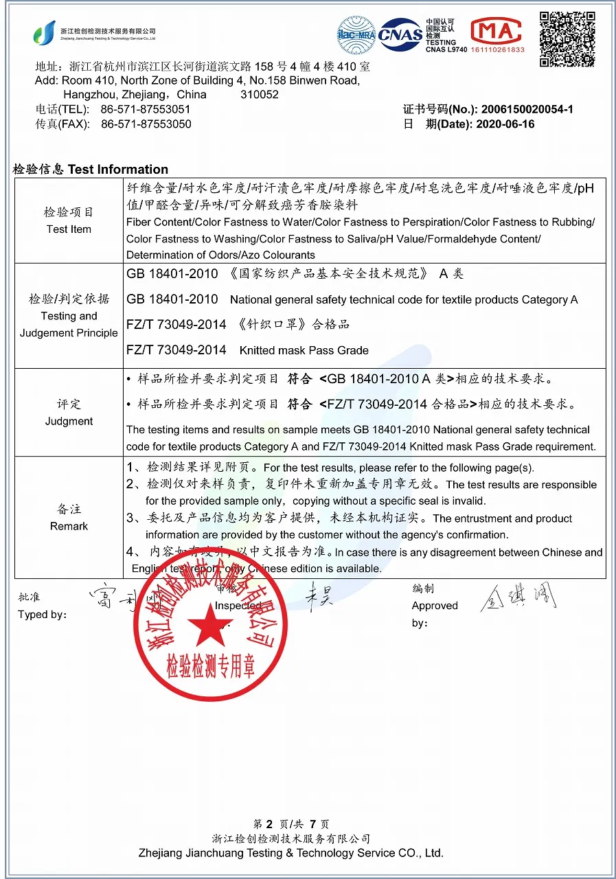 Test report