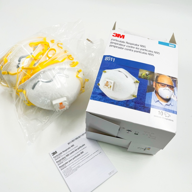 8511 N95 Dust Mask Particulate Respirator with Valve