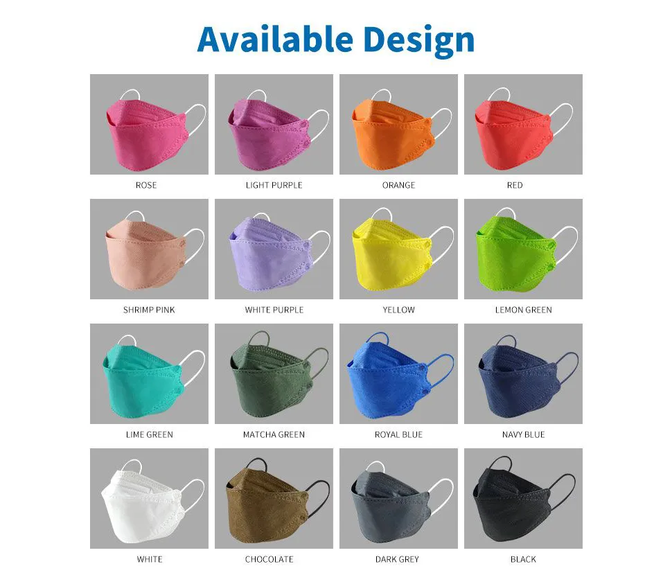 KF94 Mask Palette Color Options