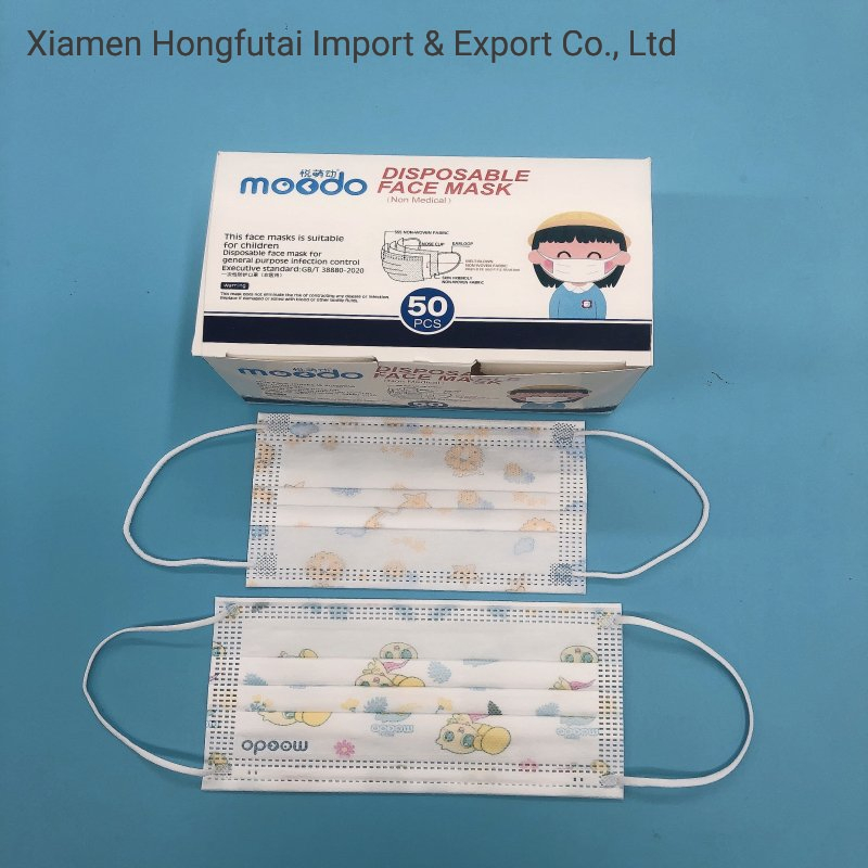 Cheap Hospital, Protective Nonwoven 3ply Disposable Face Mask Earloop Manufacturer