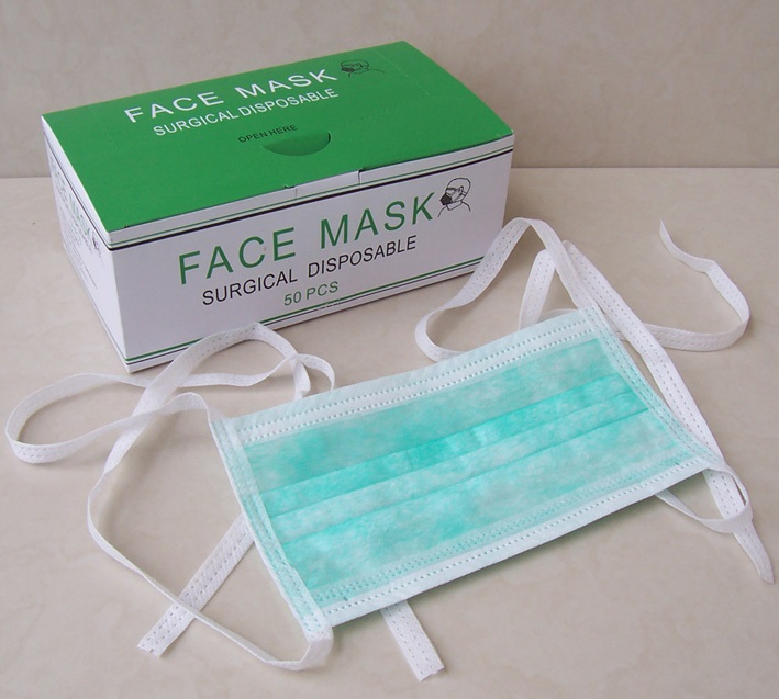 Low Price Medical Face Mask Non-Woven Disposable Hospital Doctor Protective Face Mask