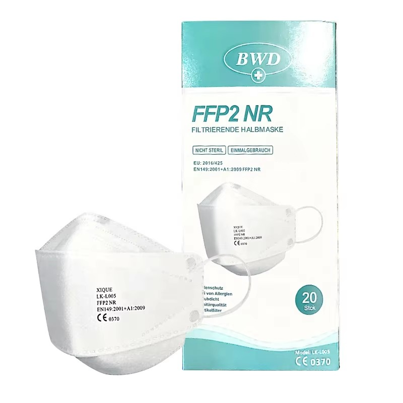 FFP2 Fish Shape Half Face Mask Respirator for Dust Protection