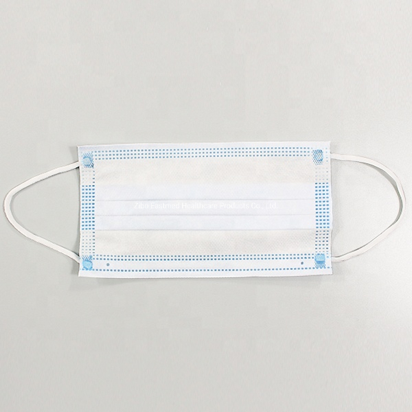 Disposablenon Woven Filter 3 Ply Face Mask Dust Anti Pollution