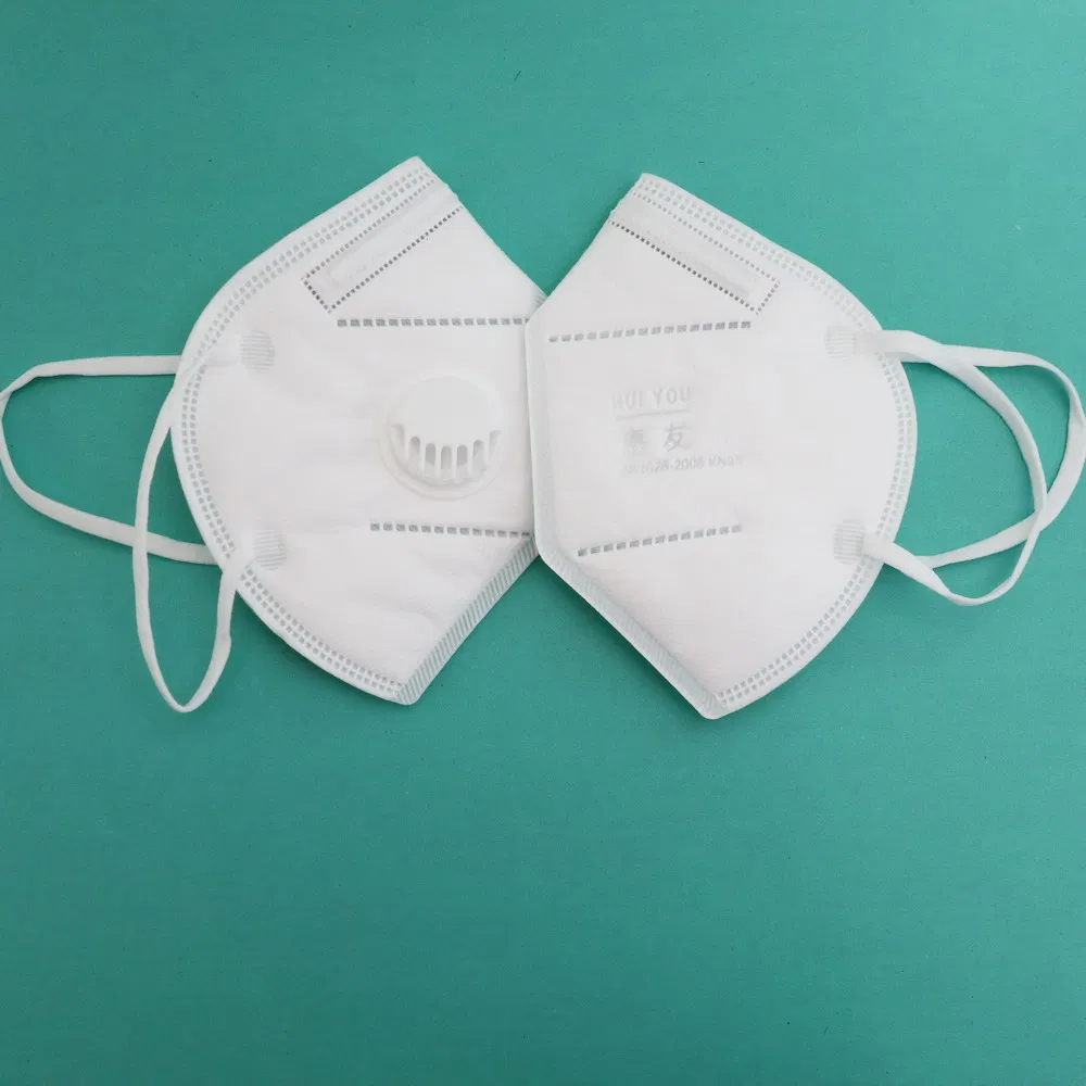 KN95 Flu Masks with Earloops /White Colour Bfe 95% N95 Disposable Respirator Face Mask