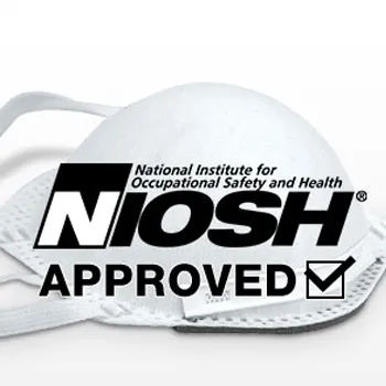 N95 Particulate Respirator Cup N95 Face Mask of Black Color Available