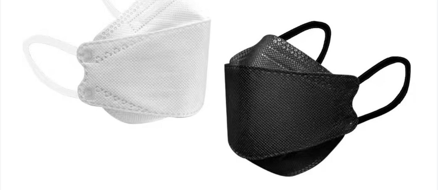 China Manufacturer Factory Protective Color 4 Ply Kf94 Fish Type Mask