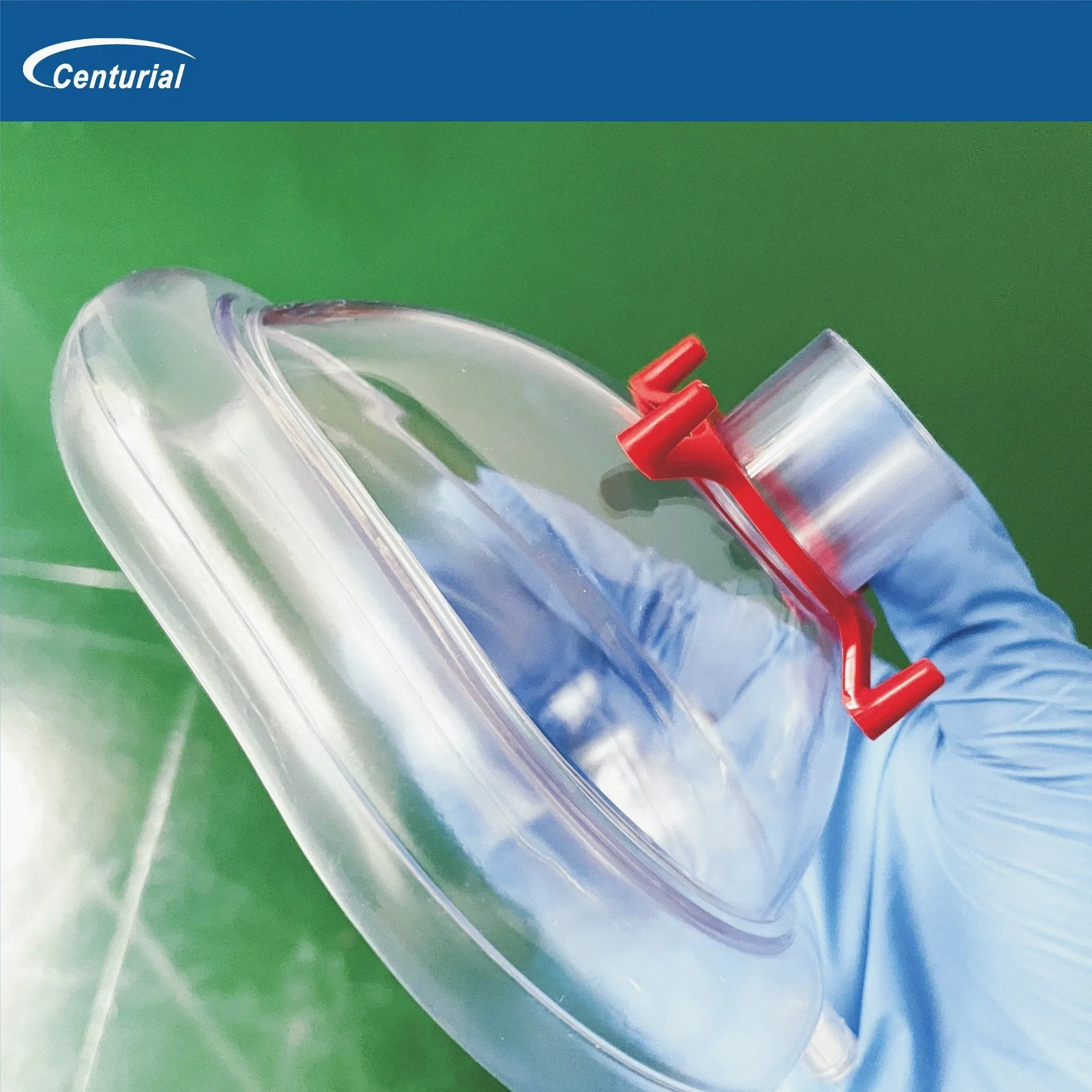 Disposable PVC Anesthesia Face Mask Medical Oxygen Breathing Mask