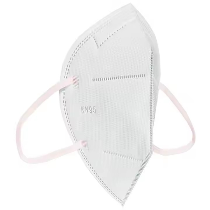 OEM/ODM Service N95 Respirator Mask 5-Ply Filtration with Adjustable Nose Clip &amp; Elastic Bands