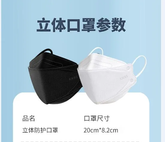 Kf94 3D Folded Face Mask