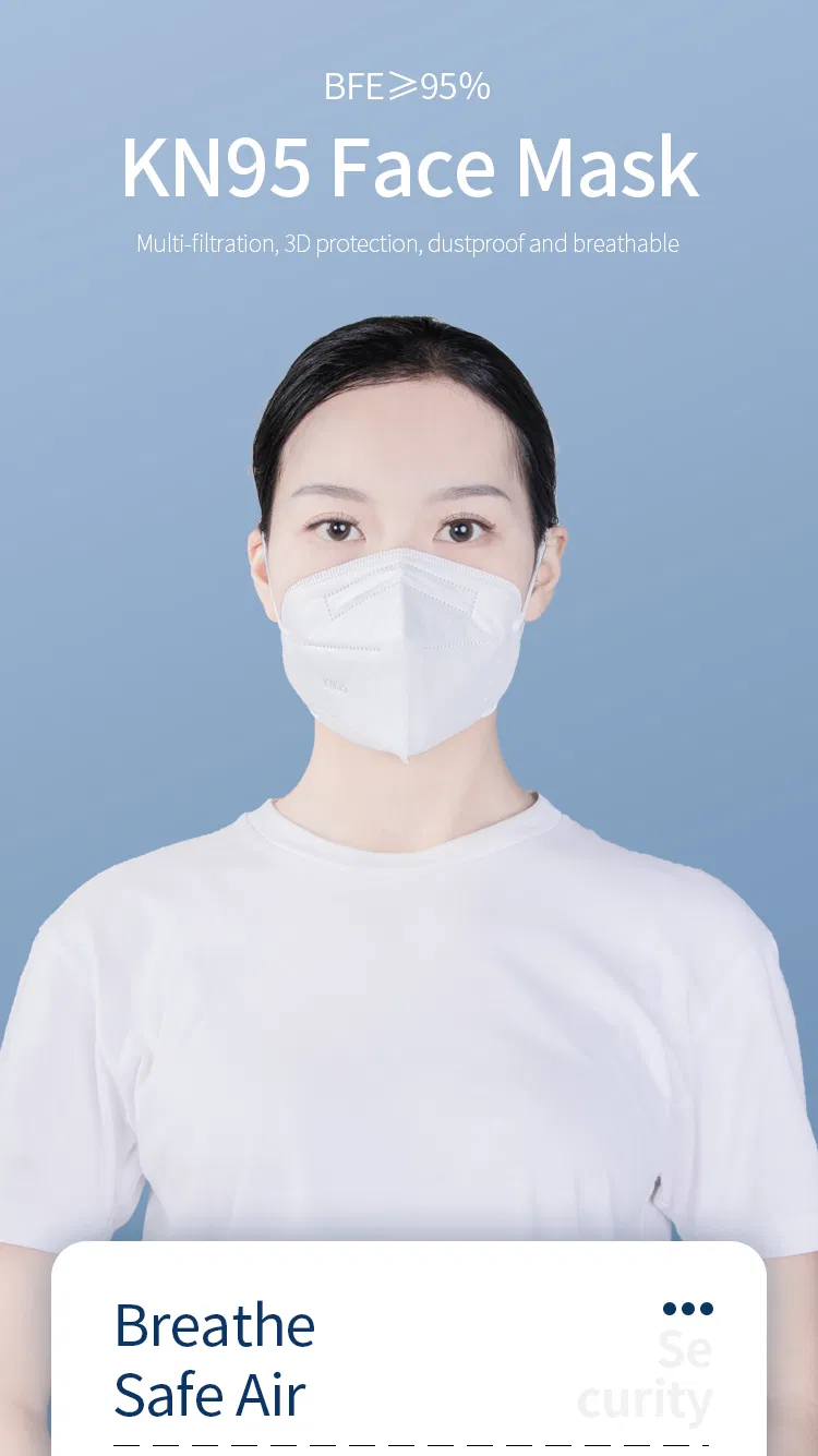 Factory Disposable Protective 3D Earloop Fold Medical Face Mask