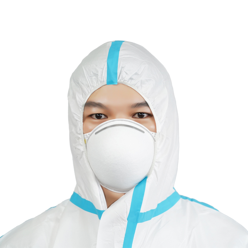 Headloop Disposable FFP2 Nr Respirator Non Woven Mask for Dust Protection
