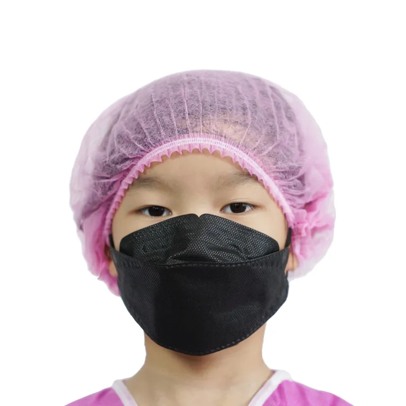White Kids Mask Fish Shape Disposable KN95 Kf94 Protective Mask