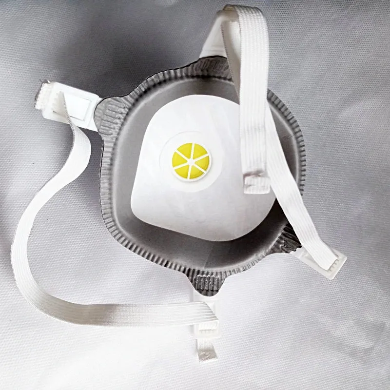 CE En149 Disposable Nonwoven Anti Pollution Cup-Shape Face Dust Mask Respirator with Valve