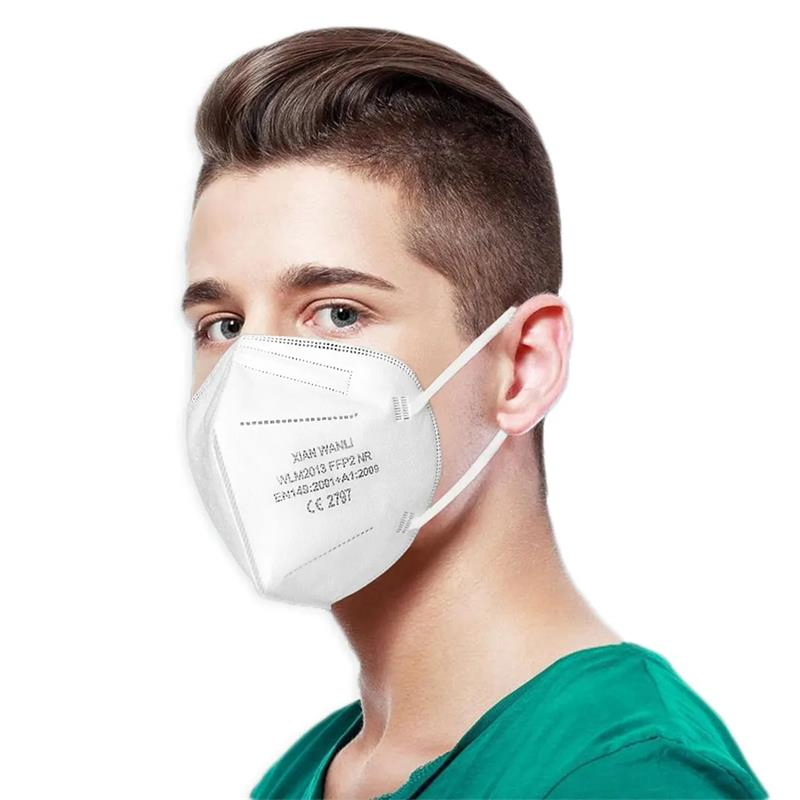 Disposable Non Woven Anti Pollution Dust-Proof FFP2 5ply Face Mask