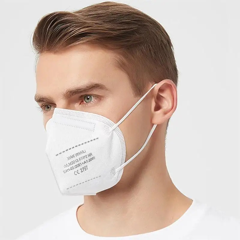 Disposable Non Woven Anti Pollution Dust-Proof FFP2 5ply Face Mask
