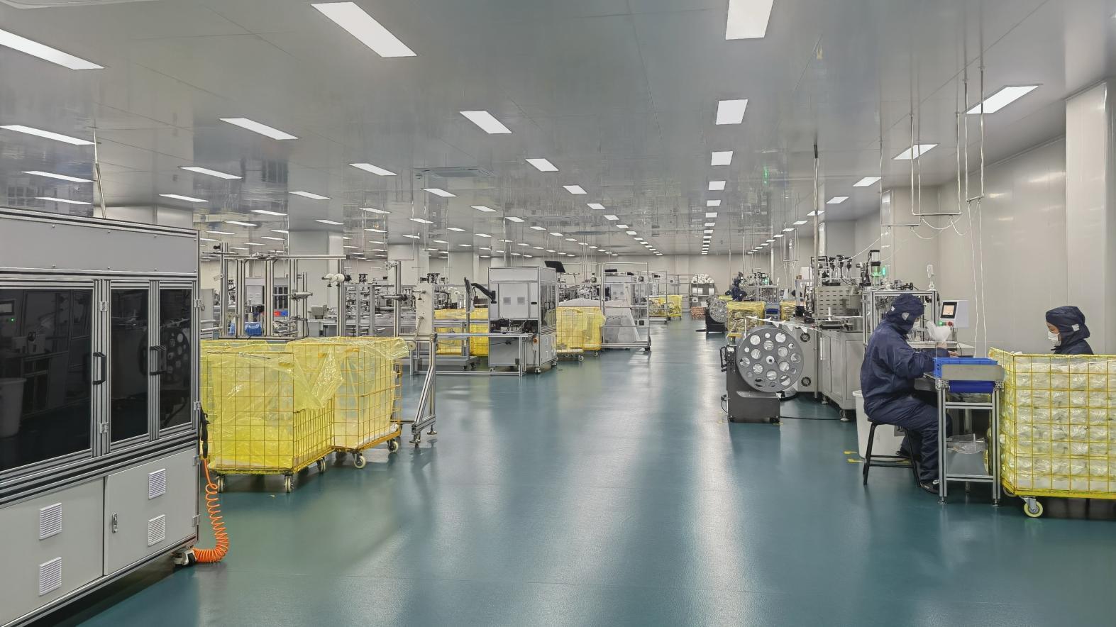 Zhejiang DrSharpe Health factory automated production floor overview