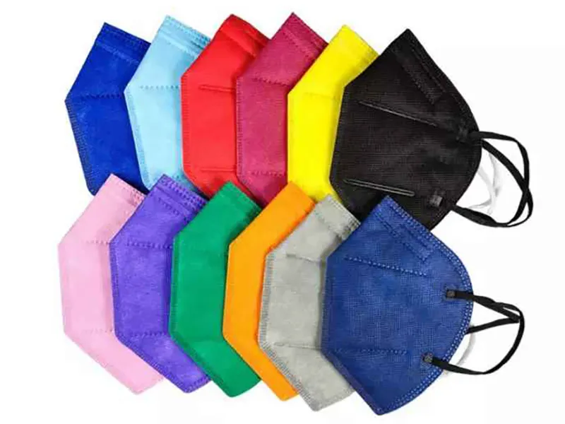 Wearing FFP2 N95 KN95 Respirator Masks