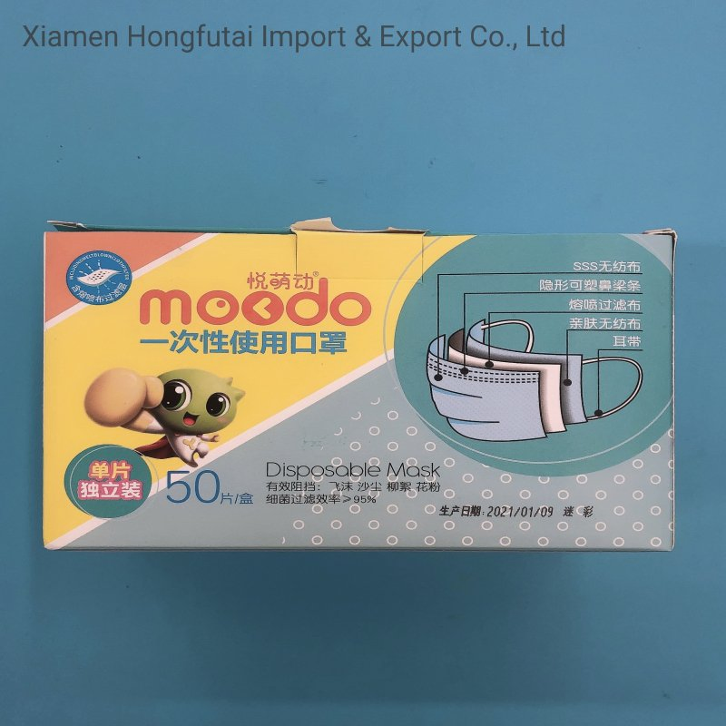 Cheap Hospital, Protective Nonwoven 3ply Disposable Face Mask Earloop Manufacturer