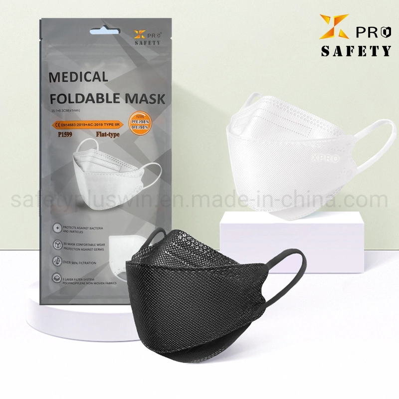 Factory Delivery Fast 3D Fold Mask Type Iir Level Daily Use Protective Face Mask at Wholesale Price
