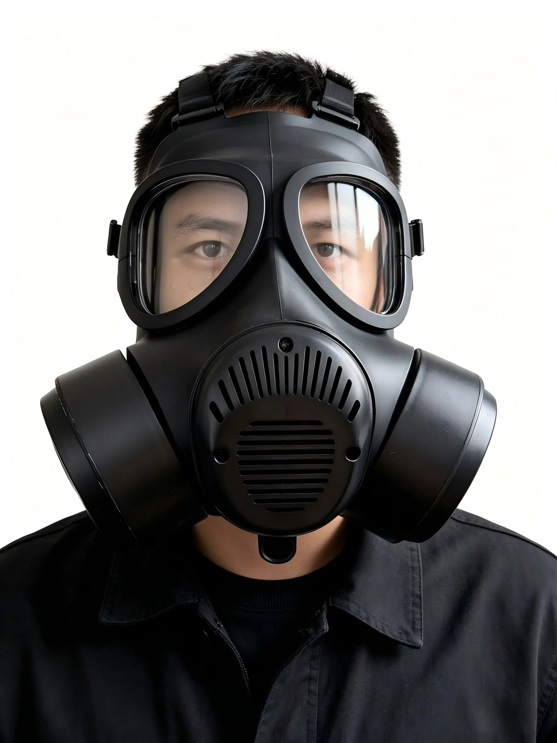 Industrial Full-Face Dust Face Shield Gas Combination Mask Fire Protection Shield