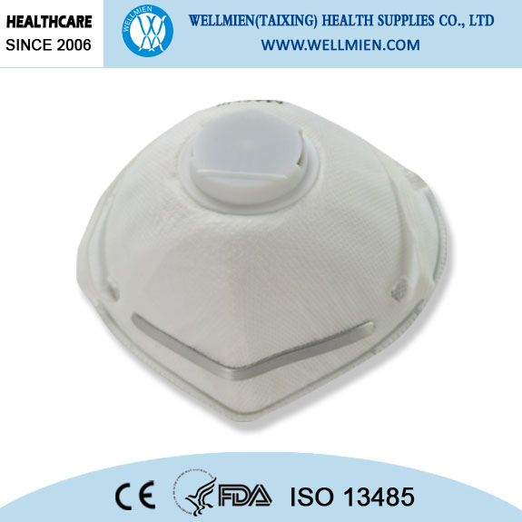 N95 Niosh Approved Standard Disposable 3D Fold-Able Respirator Face Mask
