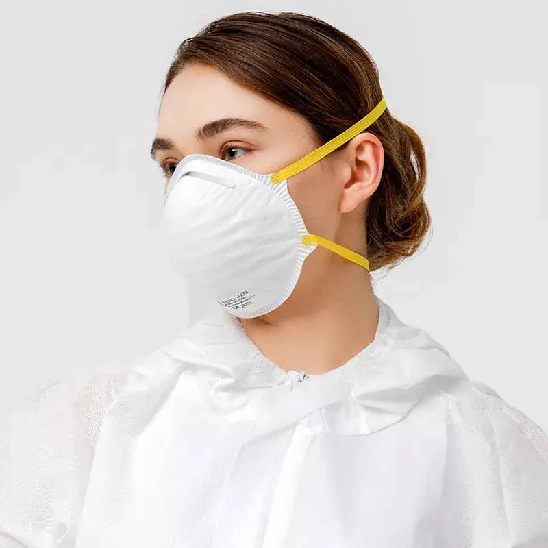 Wearing FFP2 N95 KN95 Respirator Masks