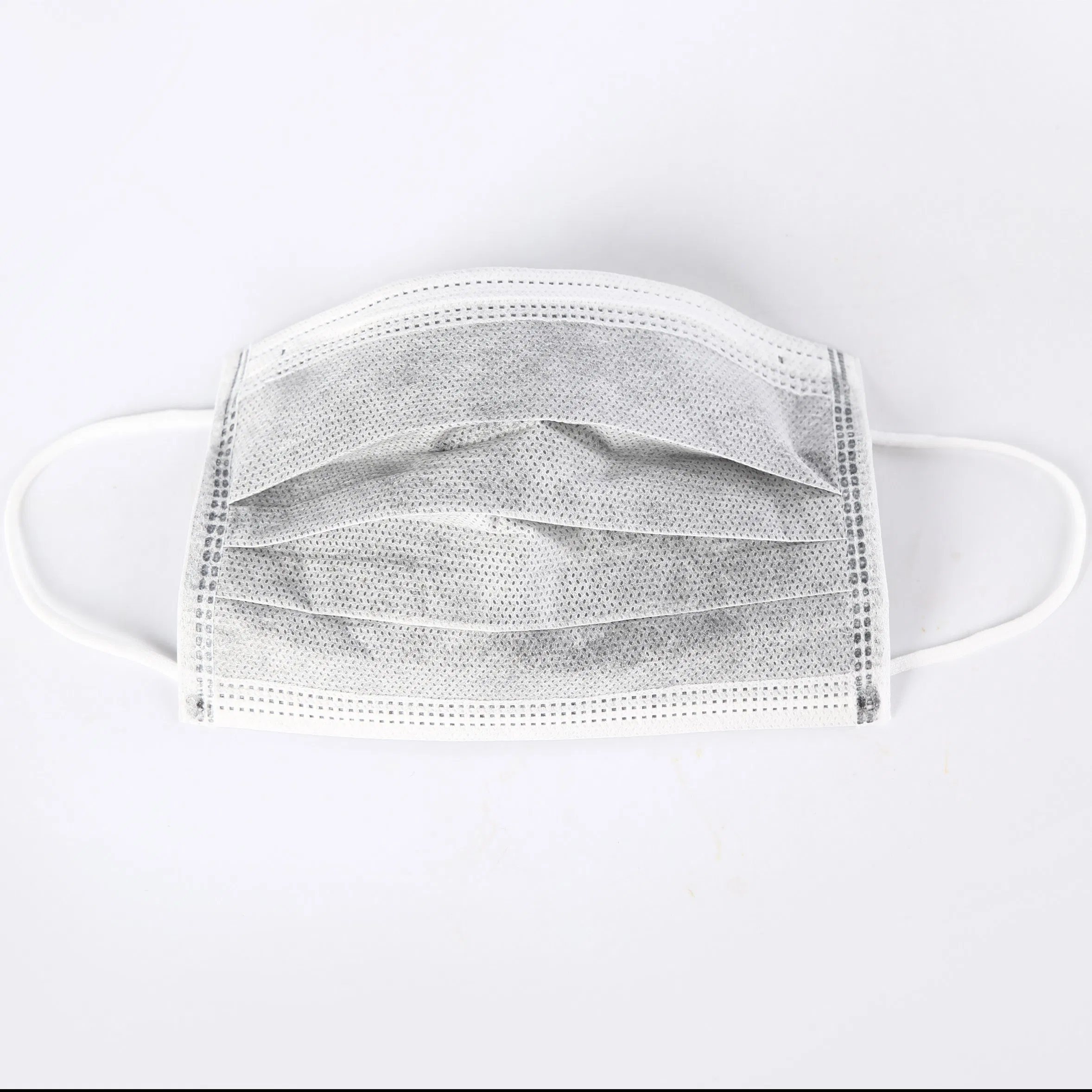 Good Quality Anti-Dust Disposable Non-Woven Black Activated Carbon Face Mask
