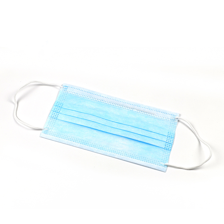 Earloop 3-Ply Breathable Filter Daily Use Disposable Non-Woven Protective Face Mask with Comfortable