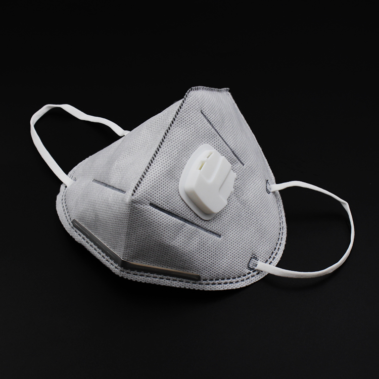 Industrial Face Masks with Valve, Activated Carbon