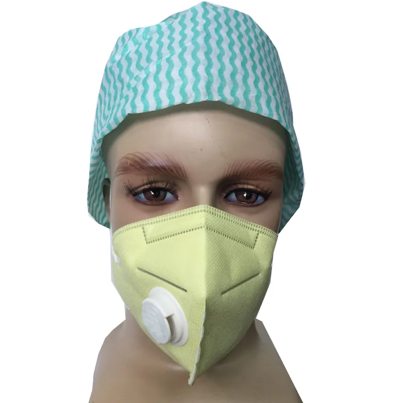 Disposable Industrial Respirator Protective N95 Dust Face Mask with Valve Detail 3