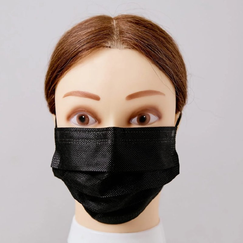 Disposable Three-Layer Non-Woven Face Mask, Dust-Proof &amp; Breathable, Daily Protective Face Mask