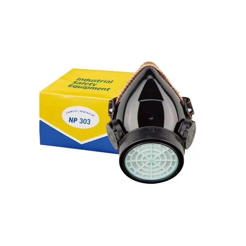 Anti-Pollution Full Face Gas Mask for Hazardous Airborne Particles