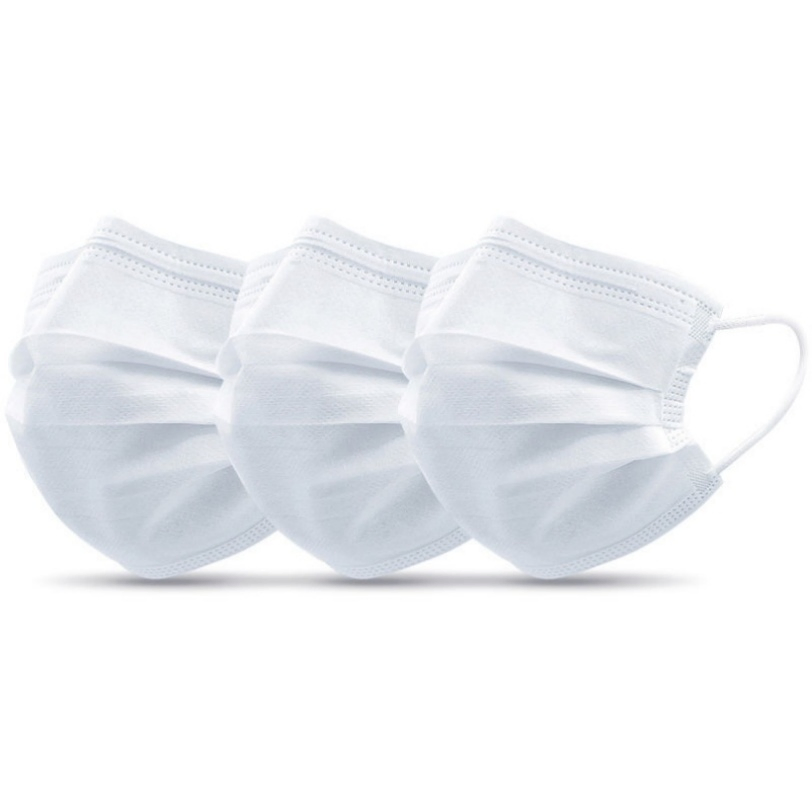 CE Certificated Disposable Face Masks 3ply Medical Surgical Mask with Ear Loops for Adults