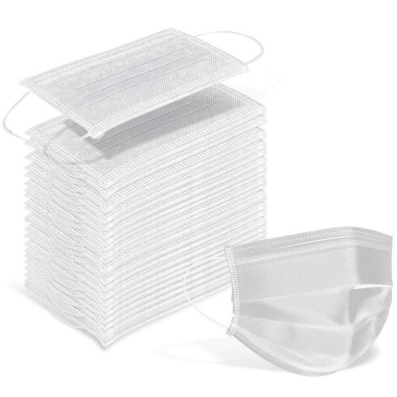 CE Certificated Disposable Face Masks 3ply Medical Surgical Mask with Ear Loops for Adults