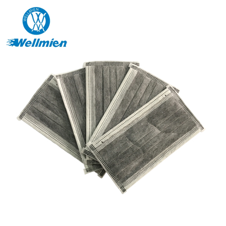 Outside Anti Pollution Black Active Carbon Face Mask