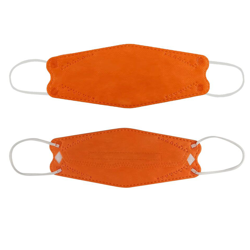 Wholesale Customized High Filtration 4 Layers Colorful 3D Mask Fish Shape Professional Personal Surgical Protective Medical Kf94 Face Mask