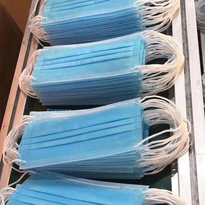 Es Sterile Hospital Non Medical Protective Safety 4ply Activated Carbon Dust Paper Dental SMS 3-Ply Earloop Nonwoven 3ply Disposable Surgical Face Mask