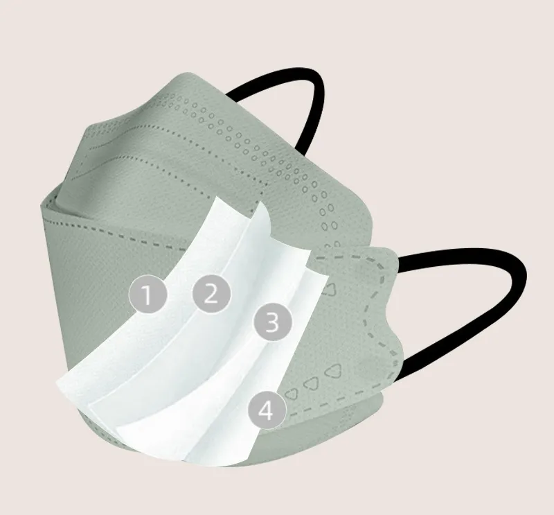 Kf94 Disposable Medical Surgical Respirators Face Mask for Hospital