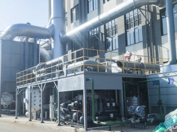 Oil gas condensation recovery and VOC treatment
