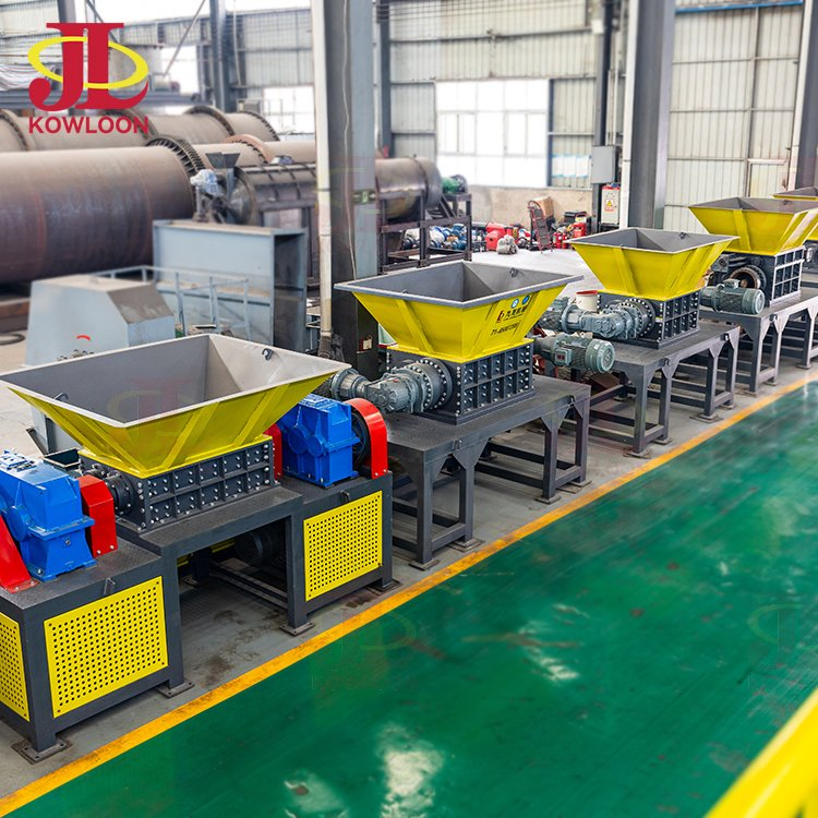 Waste Paper/Plastic/Leather/Food/Furniture Shredder Msw Recycling Plant