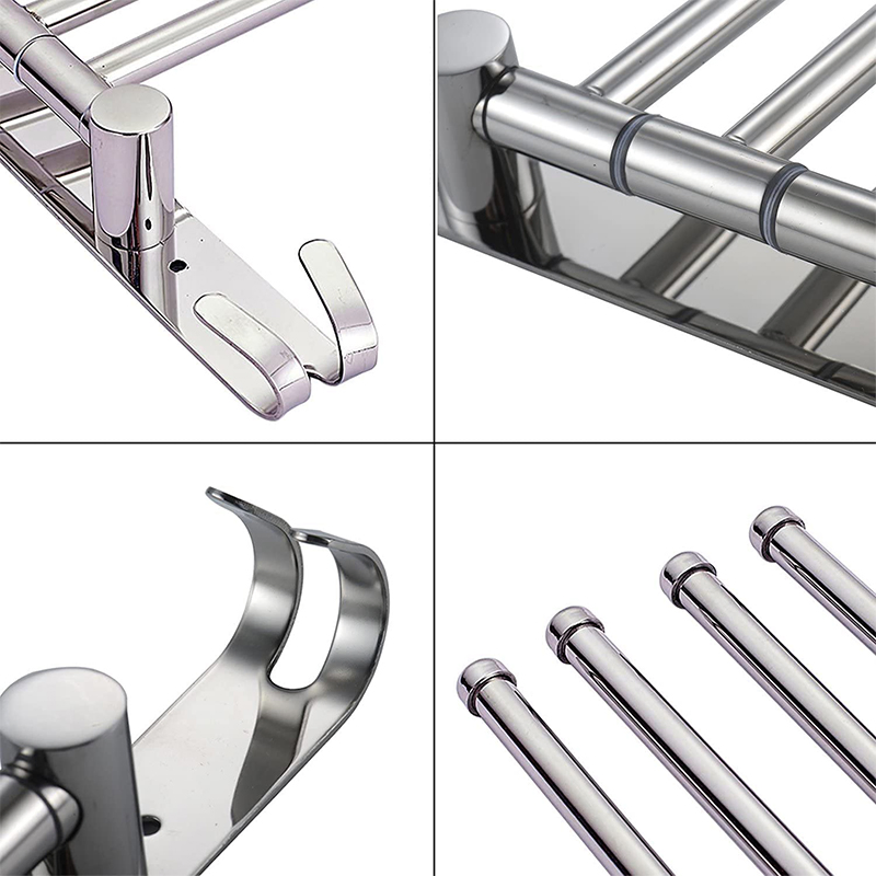 Bathroom Accessories Rotating Hanging Towel Bar Rack